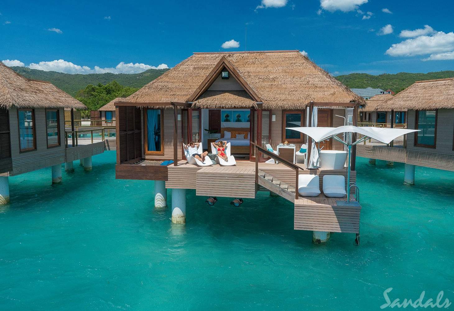 over-water bungalow