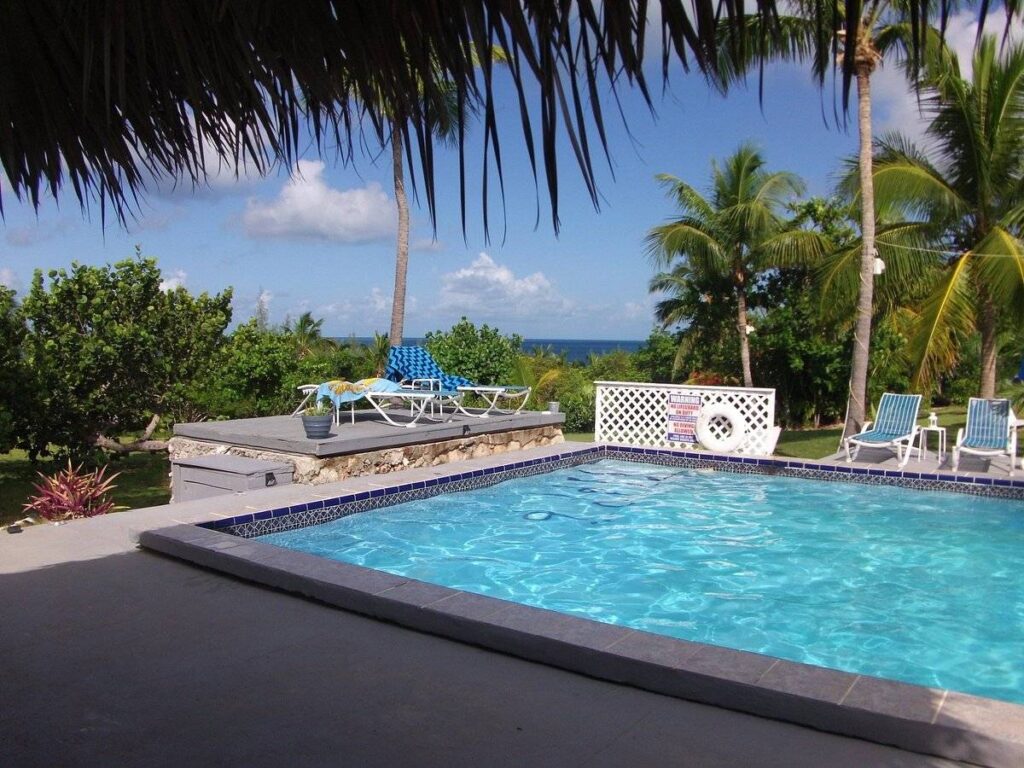 rectangle resort pool