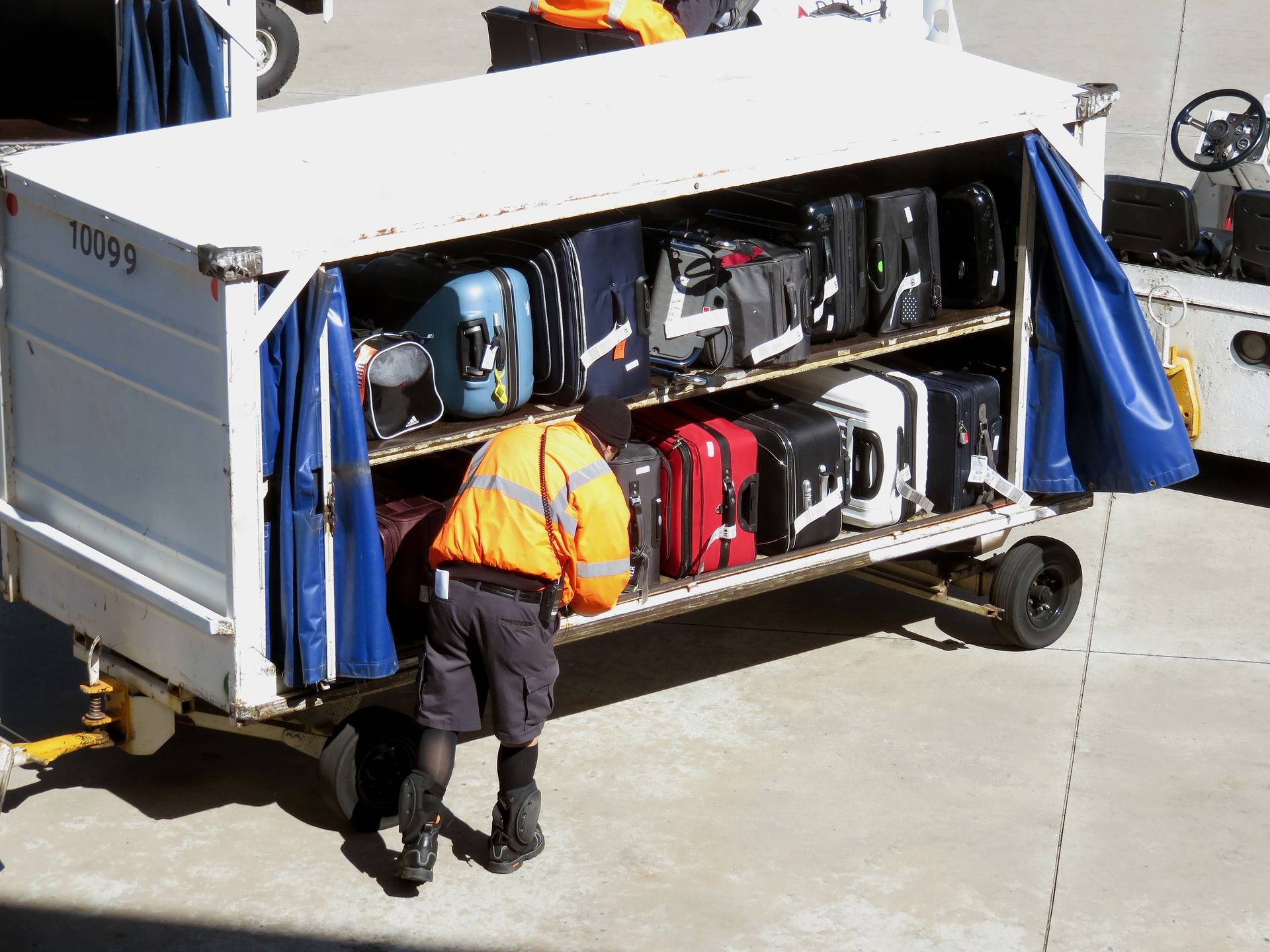 airport baggage and baggage handler